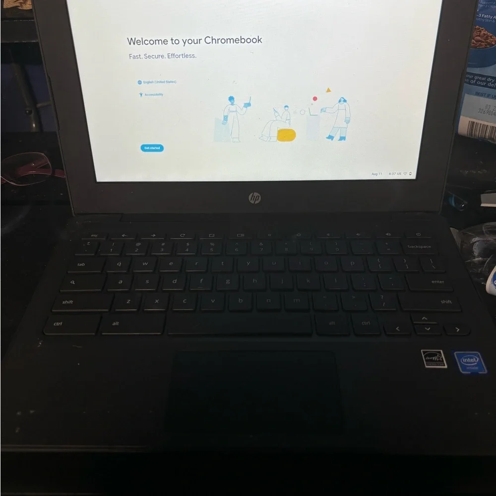 HP Chromebook 11a-nb0013dx Gray 11.6